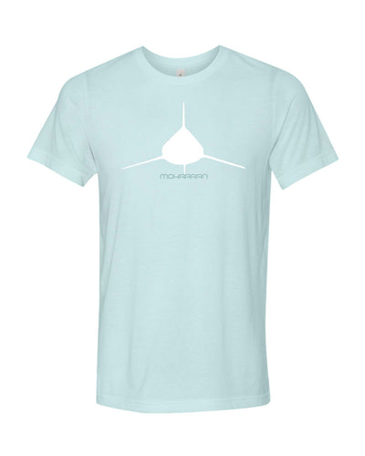 t shirt plongeur bleu glacé carcharhinus longimanus