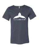 Men's navy whale t-shirt