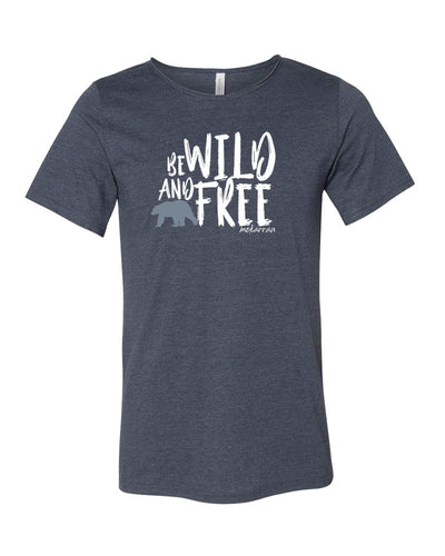 Tee shirt ours polaire navy pour homme 