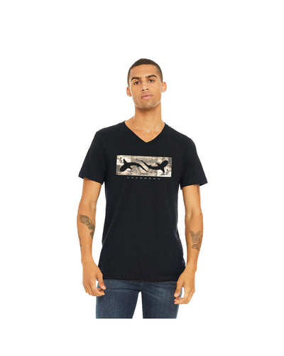 T-shirt col V Islander