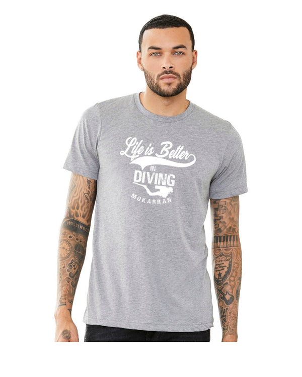 T-shirt Life Is Better In Diving