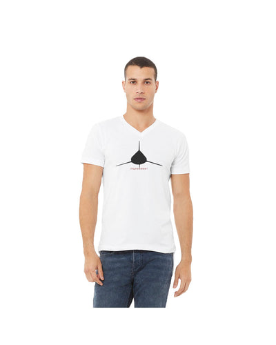 T-shirt col V Longimanus