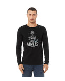 T-shirt manches longues Life is Better With Whales