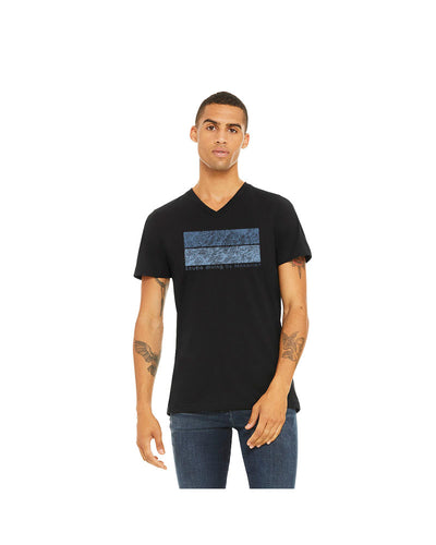 T-shirt col V Fisher