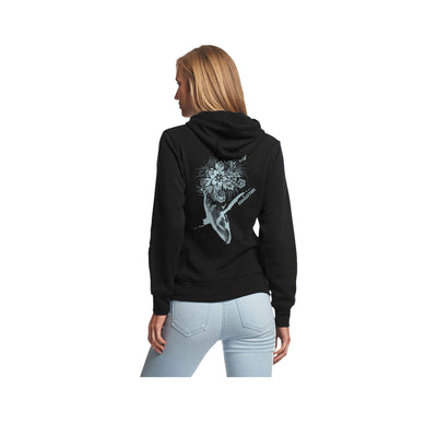 Sweat léger Flowers whale