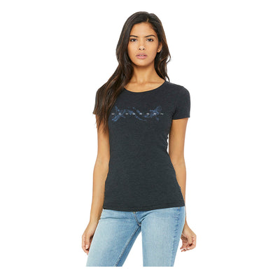 T-shirt col large Water