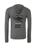 Gray fakarava shark wall diving sweatshirts