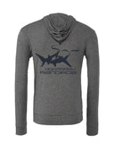 Sweat shirts plongée requin marteau rangiroa gris