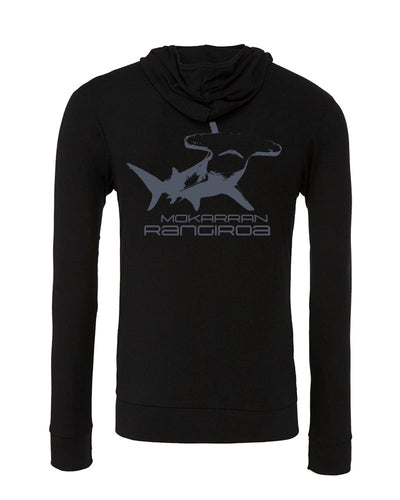 Sweat shirts plongée requin marteau rangiroa noir