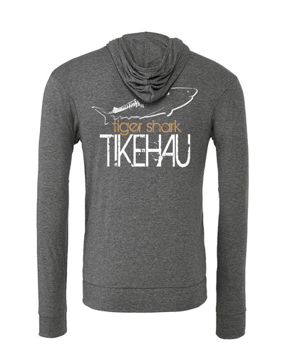 Sweat shirts plongée requin tigre tikehau gris