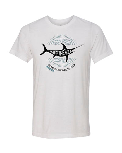 Tee shirts plongée espadon blanc