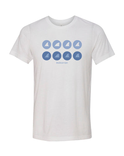 Tee shirts plongée aileron de requin blanc