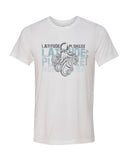 Latitude Plongée white t-shirt