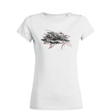 T-shirt col rond Cluster