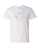 Shark Wall 2020 V-Neck T-Shirt