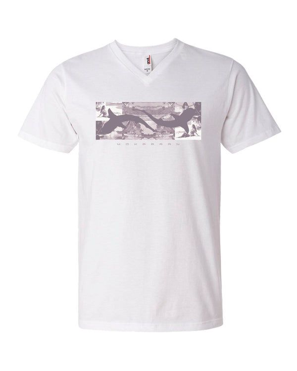 T-shirt col V Islander