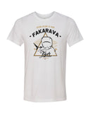 tiger shark white fakarava t-shirt