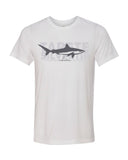 albimarginatus shark white t-shirt