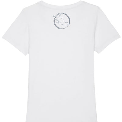 T-shirt bio Mokarran Diving Baleine