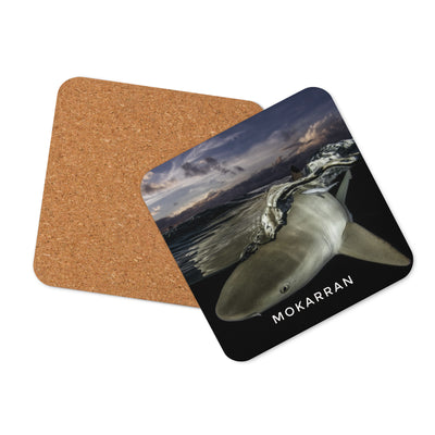Sous-verres requin sunset