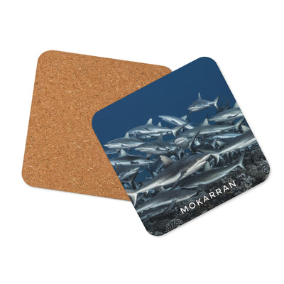 Sous-verres boule de requins