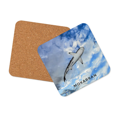 Sous-verres requin volant