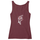 FLOWERS WHALE FITTED TANK TOP