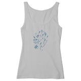 FLOWERS SHARKS FITTED TANK TOP