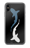 coque d IPHONE requin logo shark noir