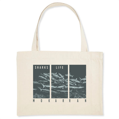 SHOPPING BAG SHARKS LIFE