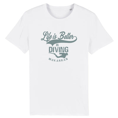 T-SHIRT BIO LIFE IS BETTER IN DIVING