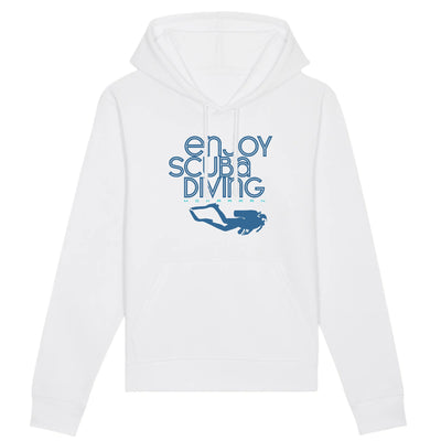 ENJOY SCUBA DIVING ORGANIC HOODIE