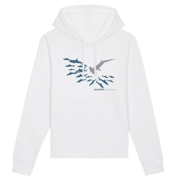 ORGANIC BE DIFFERENT HOODED SWEAT