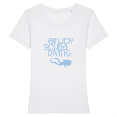 T-SHIRT COL ROND BIO ENJOY SCUBA DIVING