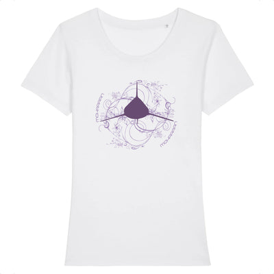 T-SHIRT COL ROND BIO LONGIMANUS FLOWER