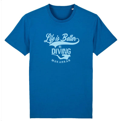 T-SHIRT BIO LIFE IS BETTER IN DIVING