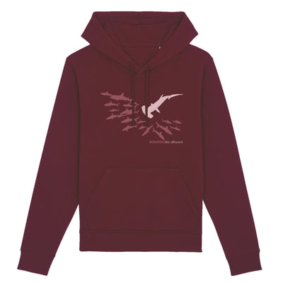 ORGANIC BE DIFFERENT HOODED SWEAT