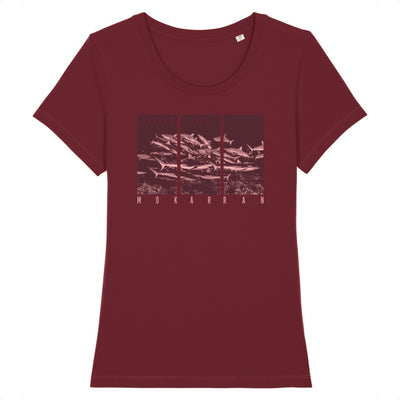 ORGANIC SHARKS LIFE ROUND-NECK T-SHIRT