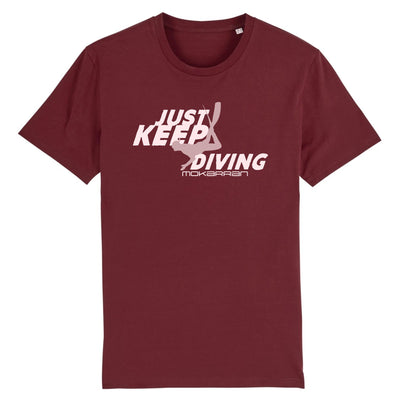 T-SHIRT BIO JUST KEEP DIVING