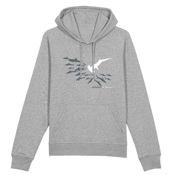 ORGANIC BE DIFFERENT HOODED SWEAT