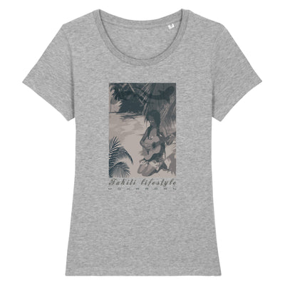 T-SHIRT COL ROND BIO TAHITI LIFE STYLE