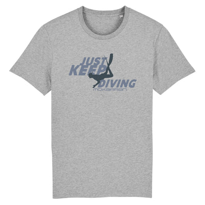 T-SHIRT BIO JUST KEEP DIVING