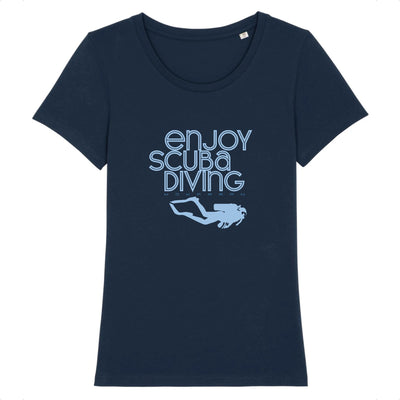 T-SHIRT COL ROND BIO ENJOY SCUBA DIVING