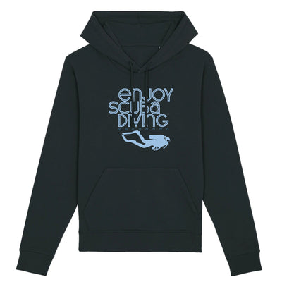 ENJOY SCUBA DIVING ORGANIC HOODIE