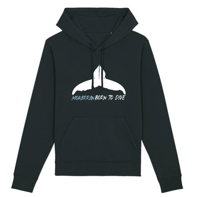 ORGANIC HOODED SWEAT BORN TO DIVE