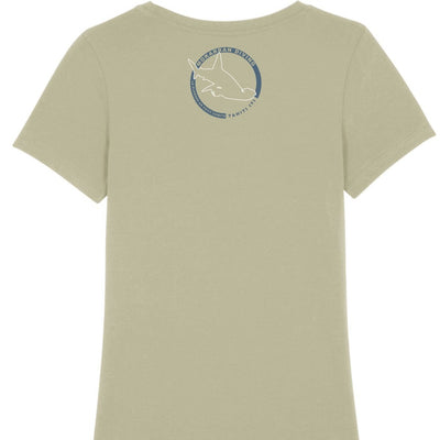 T-shirt bio Mokarran Diving Baleine