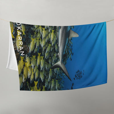 Plaid Requin Gris et Perches