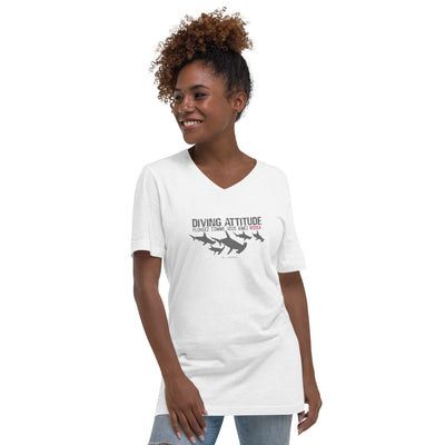 T-shirt Unisexe Col V "Requins Marteaux"