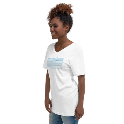 Tee shirt femme col V Diving Attitude