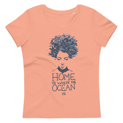 T-shirt bio home is where